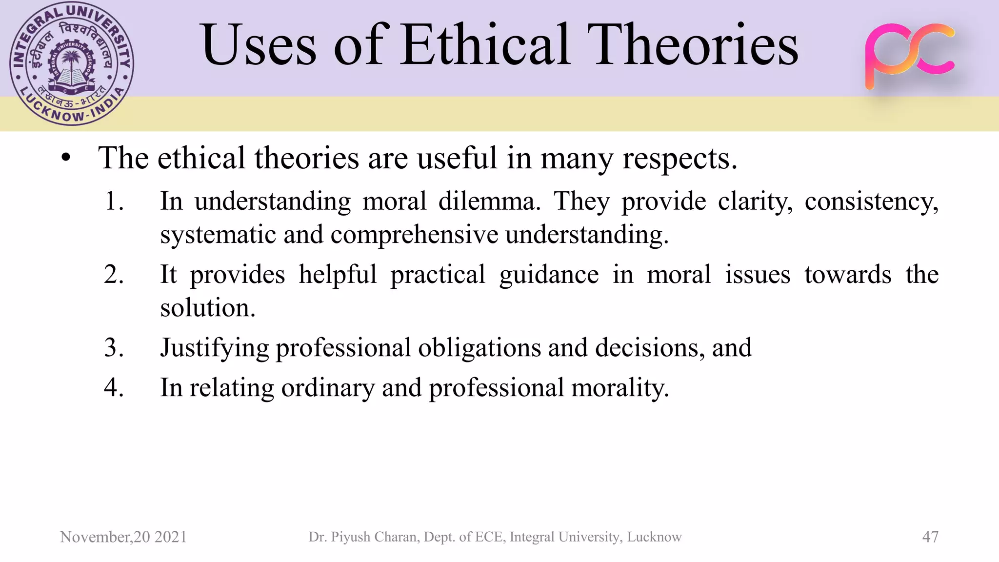 Unit 4 Engineering Ethics