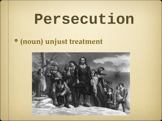Persecution
(noun) unjust treatment

 