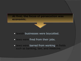 Unit 4 lesson 5 the holocaust | PPT