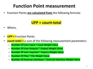 Comprehensive Guide to Function Point Analysis and LOC Estimation in ...