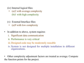 Comprehensive Guide to Function Point Analysis and LOC Estimation in ...