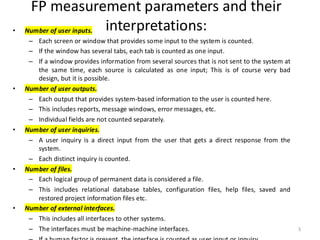 Comprehensive Guide to Function Point Analysis and LOC Estimation in ...
