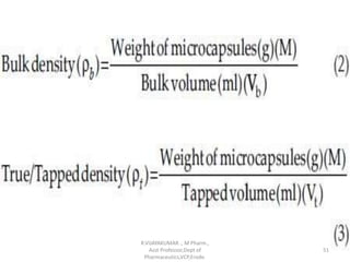 R.VIJAYAKUMAR ., M Pharm.,
Asst Professor,Dept of
Pharmaceutics,VCP,Erode.
51
 