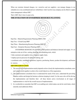 Industrial Engineering unit 4.Production planning and control Notes by ...