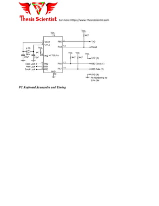 For more Https://www.ThesisScientist.com
PC Keyboard Scancodes and Timing
 