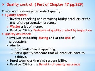 Unit 4 operation management lecture ppt