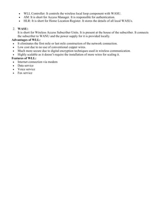 telecommunication system | PDF