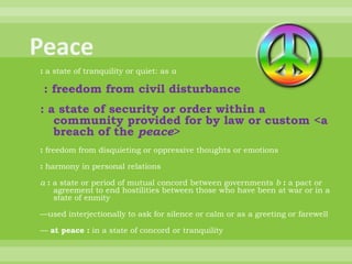Unit 4 peace & security international relations | PPTX