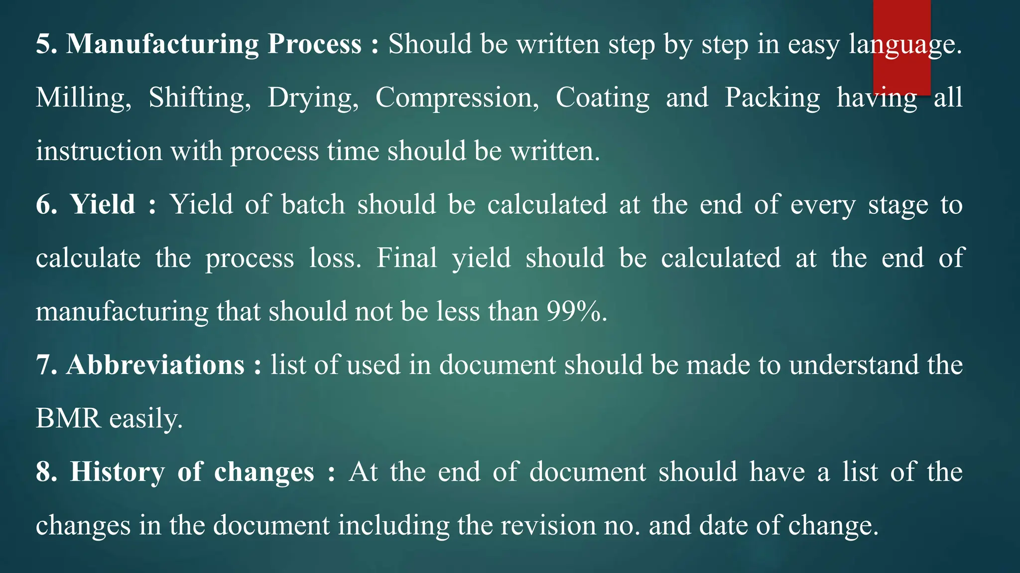 IMPORTANCE OF DOCUMENTATION IN PHARMACEUTICAL INDUSTRY visual data 8