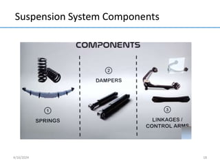 Unit 4 PPT.pdf Suspension steering and brakes | PDF
