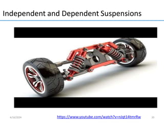 Unit 4 PPT.pdf Suspension steering and brakes | PDF