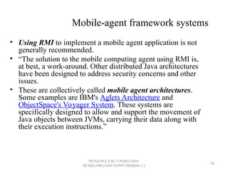 UNIT 4 MOBILE AND PERVASIVE COMPUTING NOTES | PPT