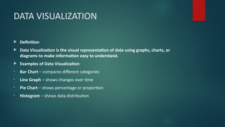 Comprehensive Guide to Data Visualization Using Python Libraries | PPTX