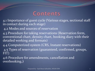 Reservations | PPTX
