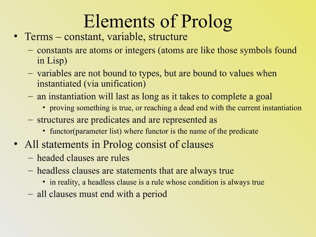 Logical Programming Paradigm for programming Languages. | PPT ...