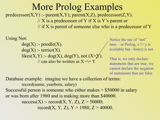 Logical Programming Paradigm for programming Languages. | PPT ...