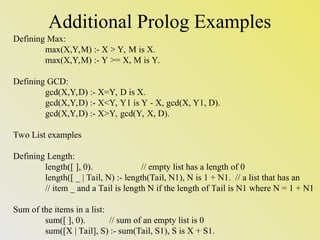 Logical Programming Paradigm for programming Languages. | PPT ...