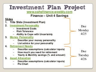 Unit 4 Saving and Investing PPT | PDF