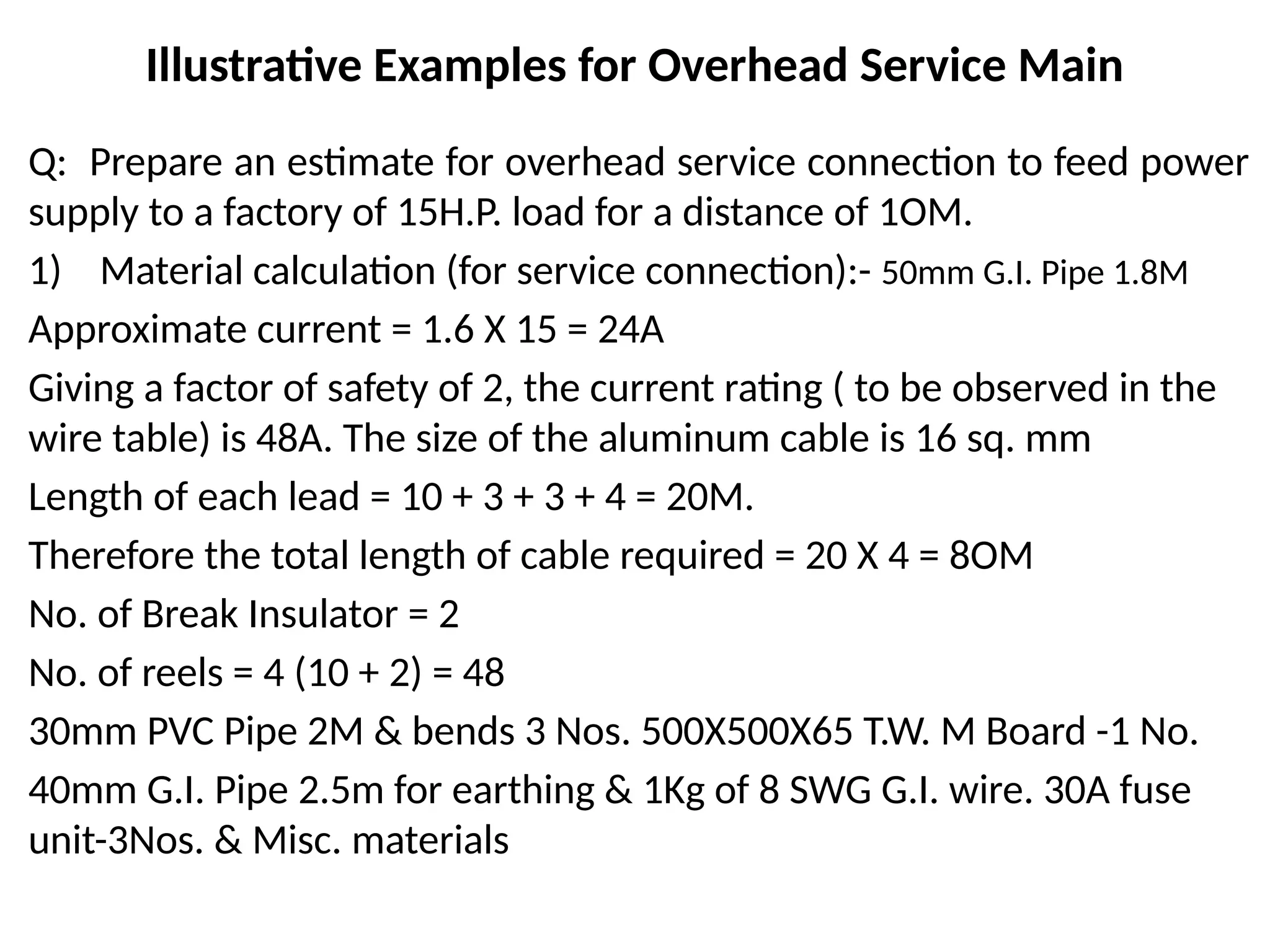 SERVICE CONNECTION, INSPECTION AND TESTING OF INSTALLATION | PPTX