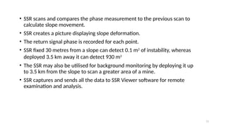 UNIT 4 Slope Monitoring, etc. (1).pptx uhuyyyu | PPTX