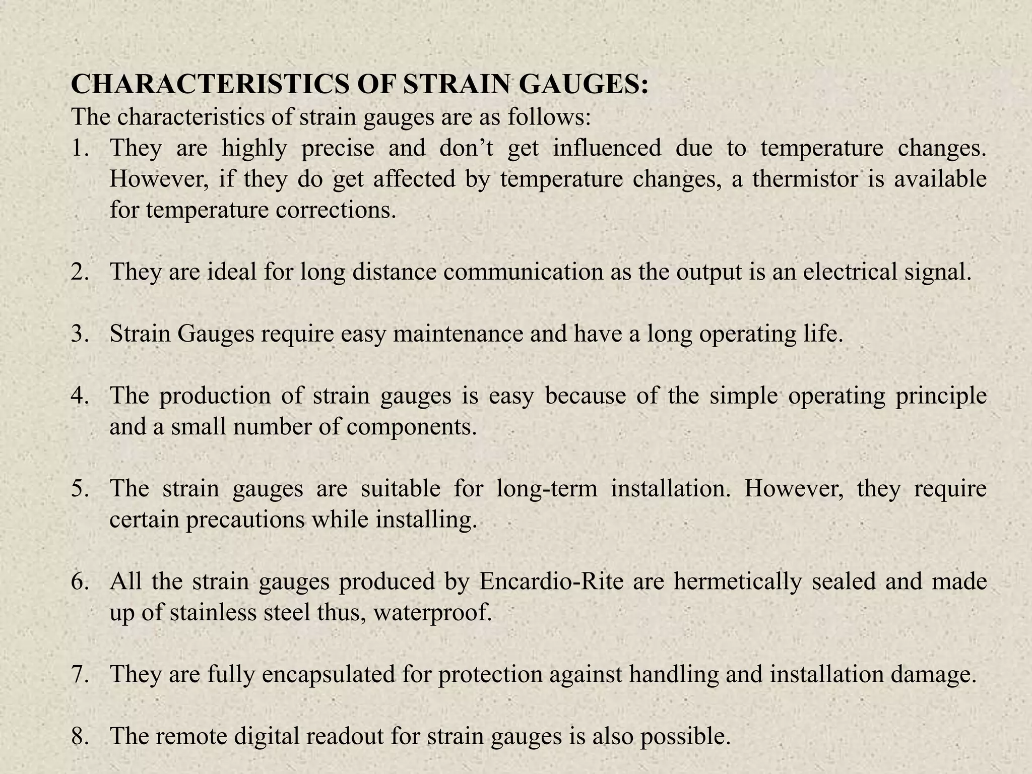INTRODUCTION TO STRAIN GAUGES PPT