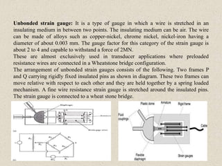 INTRODUCTION TO STRAIN GAUGES | PPTX