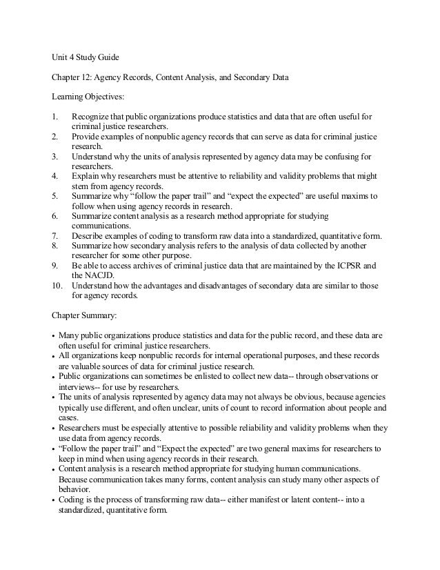 Unit 4 Study Guide: Principles of Biomedical Science ...