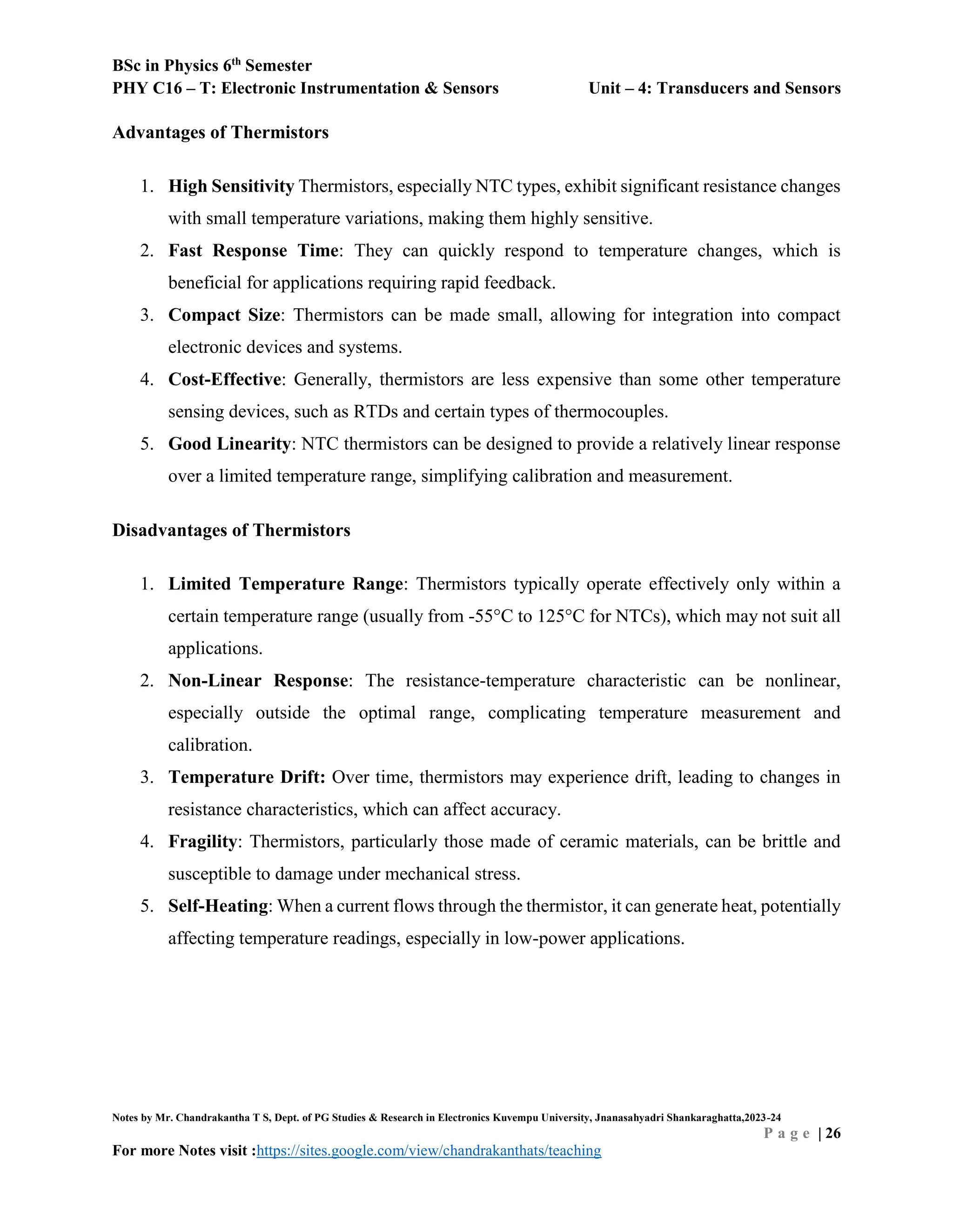 Unit – 4 Transducers and sensors:Definition and types of transducers | PDF