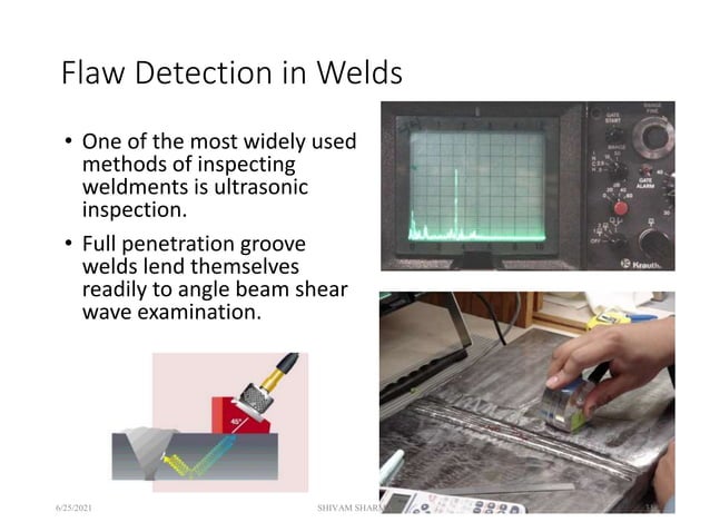 Unit 4 ultrasonic testing method | PPT