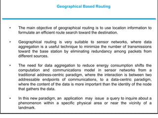Geographic Routing In Wsn Unit_4_WSN - Updated (1).pdf wireless mobile communication | PDF