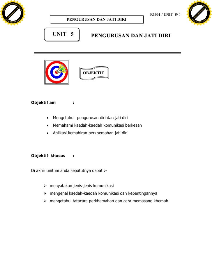Unit 5 Pengurusan Jatidiri