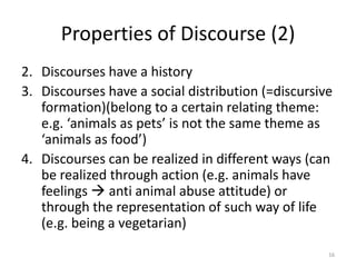 Anti Discursive Unit 5 Constructing Social Reality through Discourse | PPTX