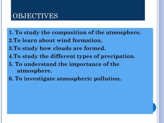 Unit 5: The atmosphere | PPT