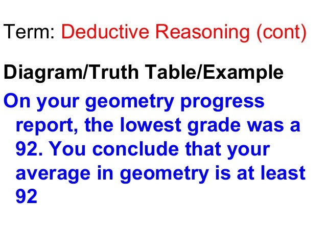 reasoning mathematical table truth Logic Unit 5 Geometry Vocabulary reasoning mathematical table truth Logic Unit 5 Geometry Vocabulary