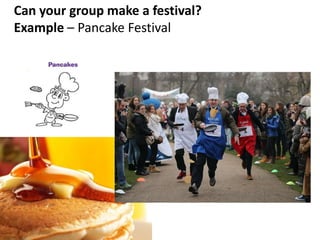 Page 49 – C (grammar)
1. There isn’t / aren’t any festivals in my country in
November.
2. Is / Are there any food festivals in your town?
3. In Mazatlan, there is / are a carnival in February.
4. There are several / any carnivals around the world
every year.
5. Are there any / a dance competitions during the festival?
6. There is / are a lot of people in the parade.
Mazatlan is in Mexico.
 