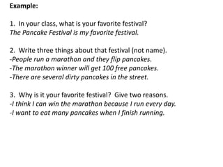 Audioboo Update
• Put as a hashtag the unit you choose.
#unit5 or #unit6 (also your class hashtag:
#butlersmumonday (Tuesday, Wednesday etc)
• Let’s look at page 50. These are examples of
how you could describe your neighborhood.
Remember to use any grammar we studied
today.
 