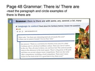 Strange festivals (unit 5) page 47
-see website and video
 