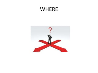 WHERE
 