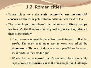 Unit 5. roman civilisation
