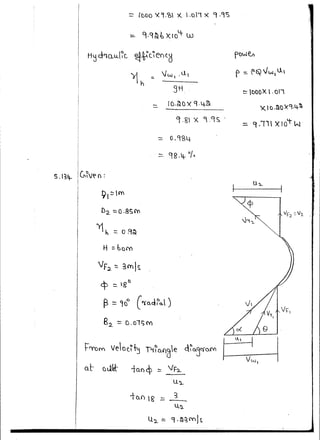 Ce6451 Fluid Mechanics And Machinery Unit V Notes
