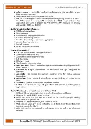 WEB SERVICES | PDF