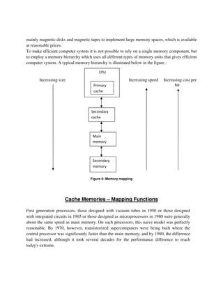 COMPUTER ORGANIZATION NOTES Unit 5 | PDF