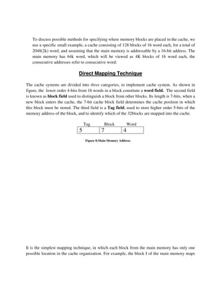 COMPUTER ORGANIZATION NOTES Unit 5 | PDF