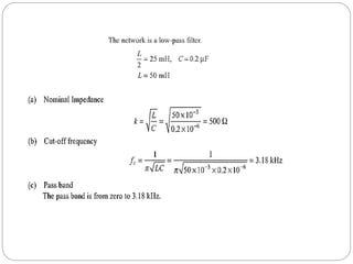 Unit5 , LC Networks and Filters