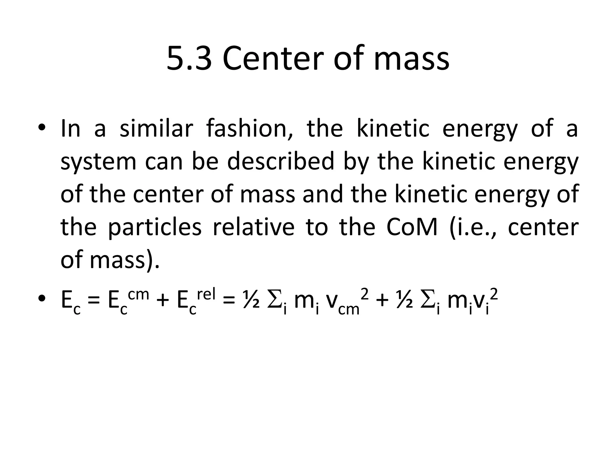 Unit 5: Impulse and momentum | PPT