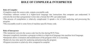COMPILER DESIGN OPTIONS | PPT