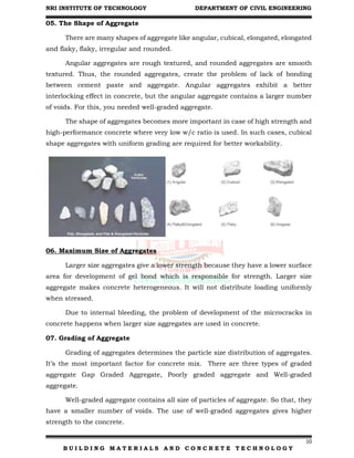 Building Materials and Concrete Technology Unit 5 | PDF
