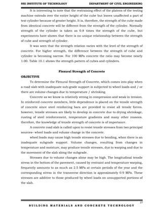 Building Materials and Concrete Technology Unit 5 | PDF