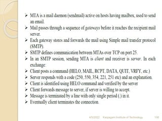 4/5/2022 Karpagam Institute of Technology 108
 