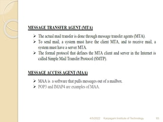 4/5/2022 Karpagam Institute of Technology 83
 